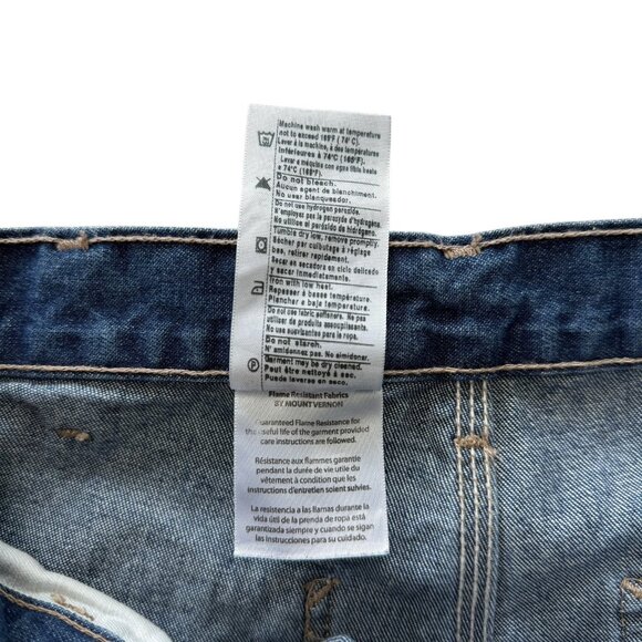 Carhartt Flame Resistant Carpenter Pants Jeans Mens Sz 32x34 FRB13-DNM NFPA 2112 - Picture 8 of 12